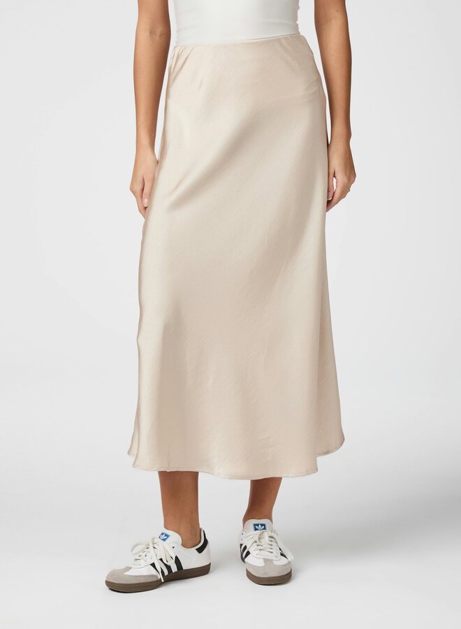 Neo noir Satijn Rok Bovary 157755 - 720 Champagne