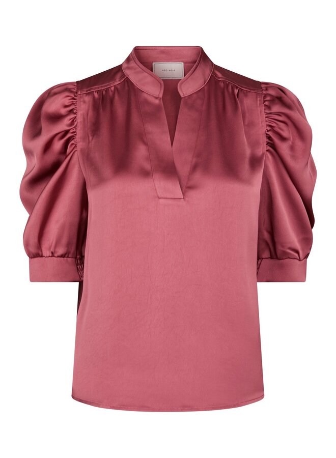 Neo noir Satijnen Blouse Roella 162590 - Cherry Pink