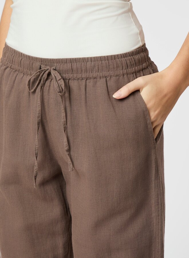 Neo noir Linnen Broek Sonar 158949  - 210 Brown