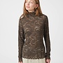 Neo noir Top Liza Laceflower  161473 - 584 Chocolate Brown