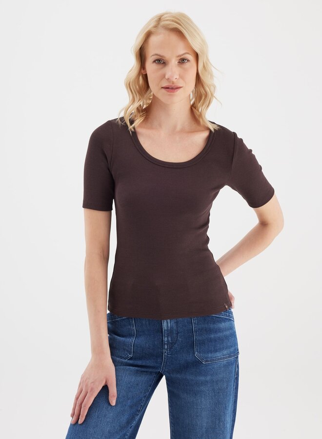 Top Alina - Chocolate Plum