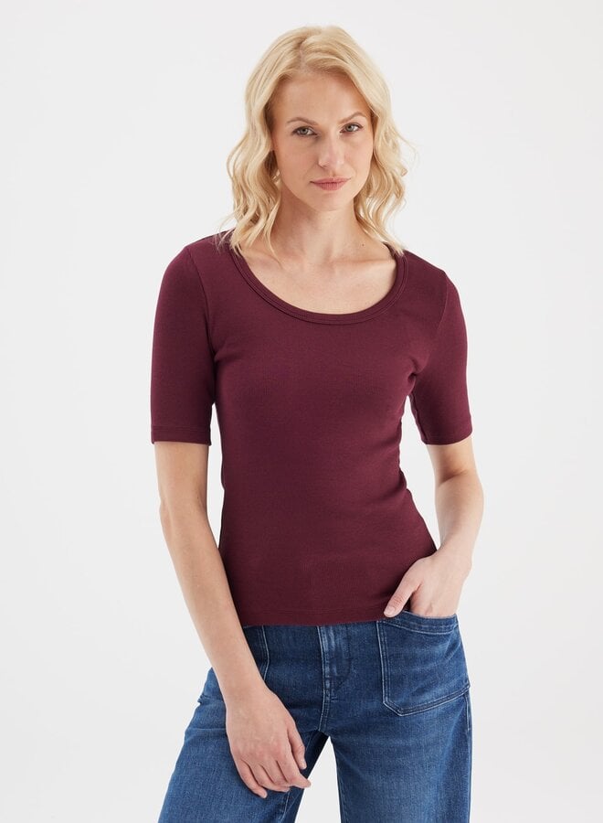 Top Alina - Burgundy