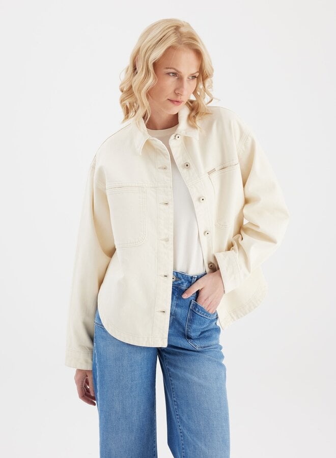 Spijkerjas Tamara Oversized - Ecru