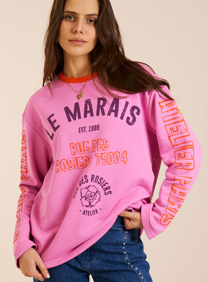 Trui Le Marais MJ156610800 - Roze