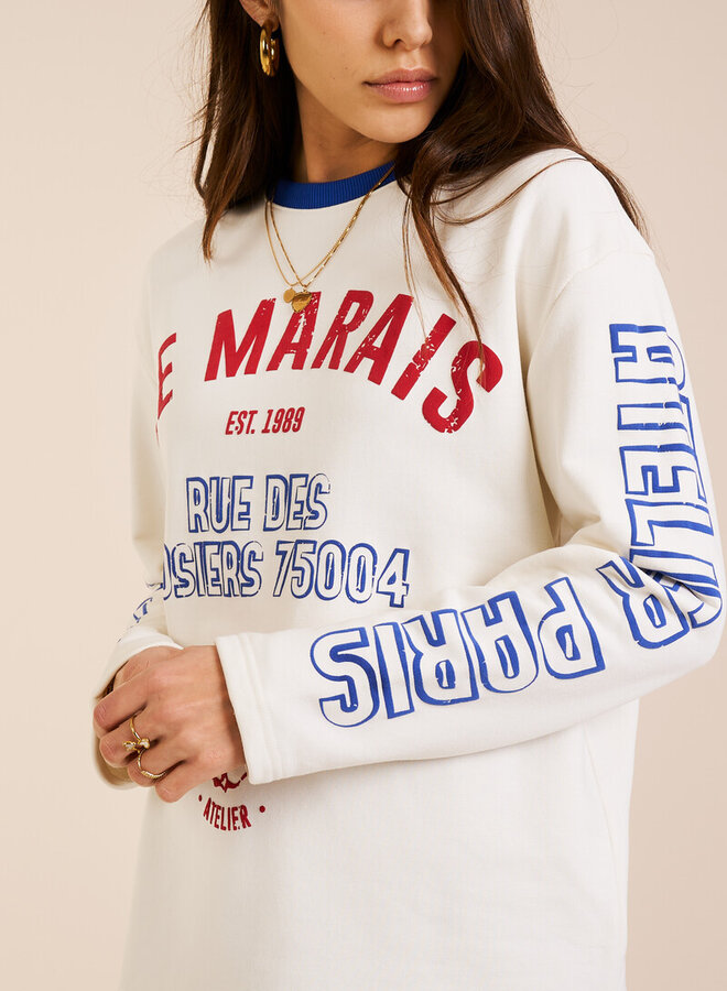 My Jewellery Trui Le Marais MJ156610900 - Wit