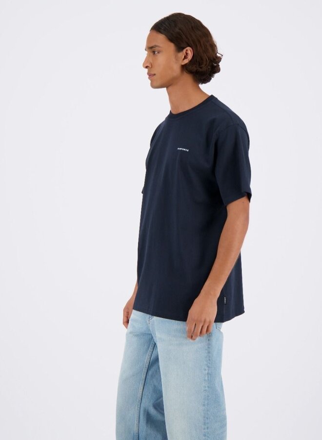 T-Shirt GEM1132 - Dark Navy Blue/ WhiteGEM1132 - Dark Navy Blue/ White