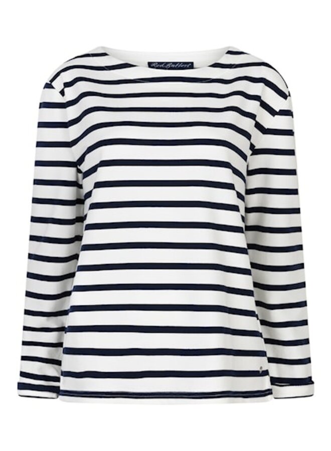 Red button Top Terry SRB4753B - Dark Blue