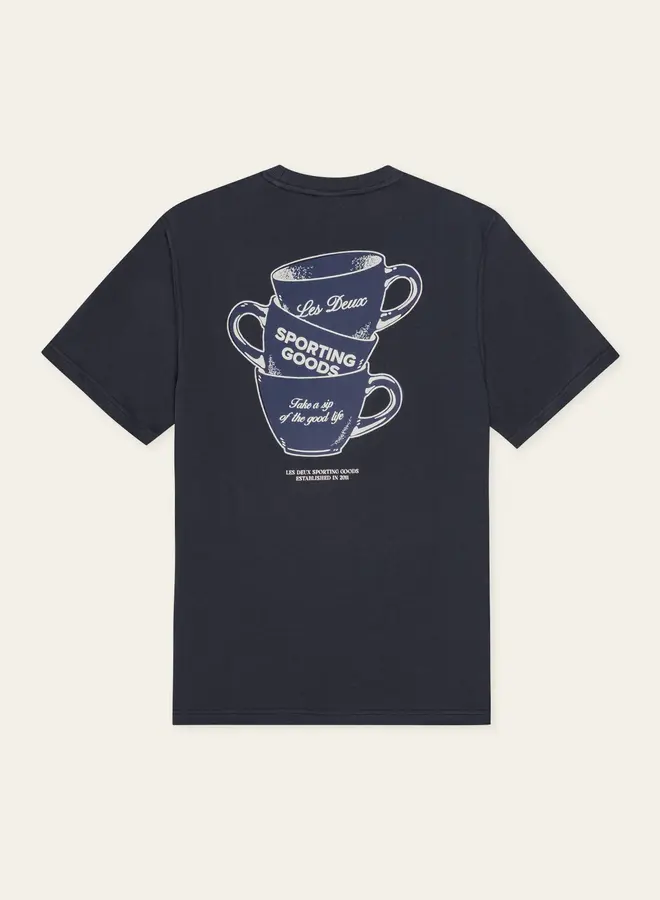 Les Deux T-Shirt Ben Artist 1001565 - Dark Navy