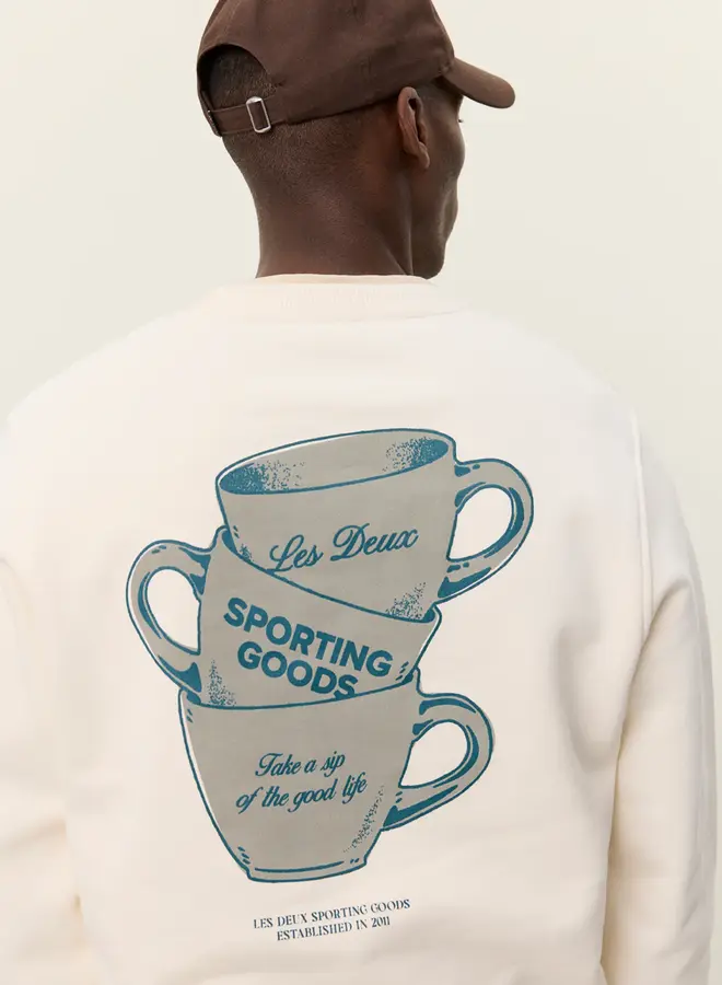 Les Deux Trui Ben Artist 1001563 - 211 EGGNOG WHITE