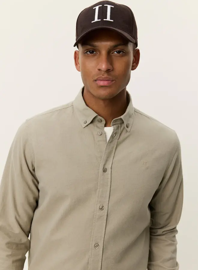 Les Deux Linnen Overshirt Konrad 1001295 - 880 LAUREL OAK SAND