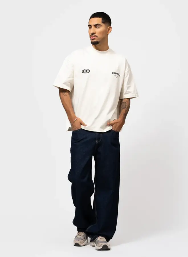 T-Shirt Equalité Stay Equal Boxy EQ.26.1.16.8.110 - 110 Off-White