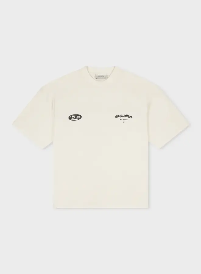 Equalité T-Shirt Equalité Stay Equal Boxy EQ.26.1.16.8.110 - 110 Off-White