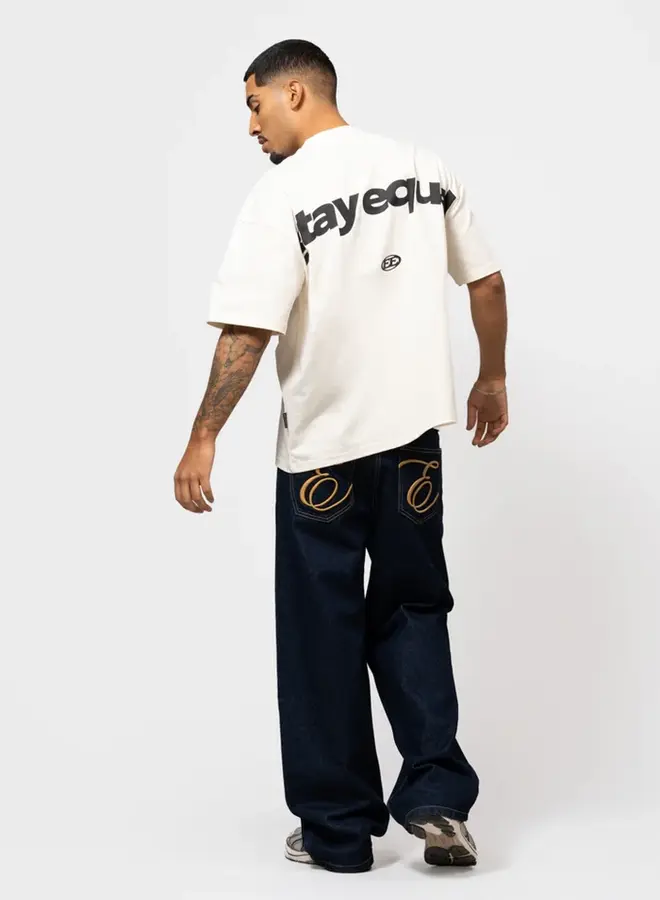 Equalité T-Shirt Equalité Stay Equal Boxy EQ.26.1.16.8.110 - 110 Off-White