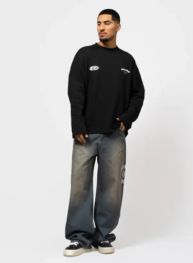 Equalité Longsleeve Stay Equal EQ.26.1.13.7.200 - 200 Black