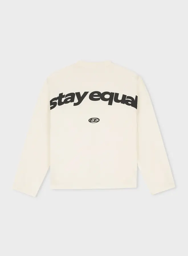 Equalité Longsleeve Stay Equal EQ.26.1.13.6.110 - 110 Off-White