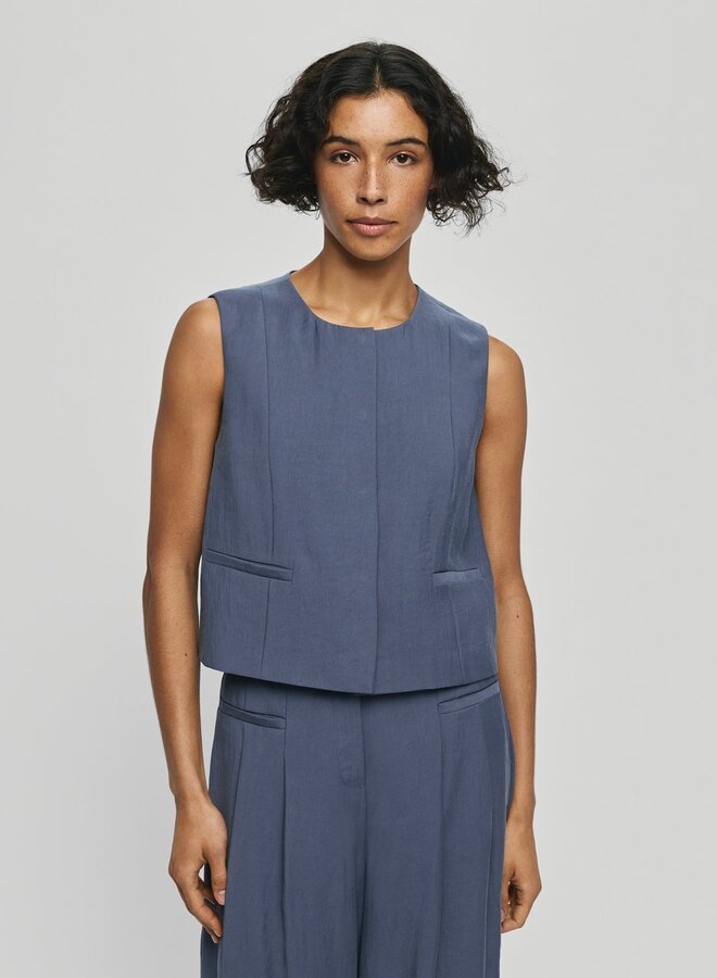 Msch Copenhagen Top Frode 19661 - Vintage Indigo