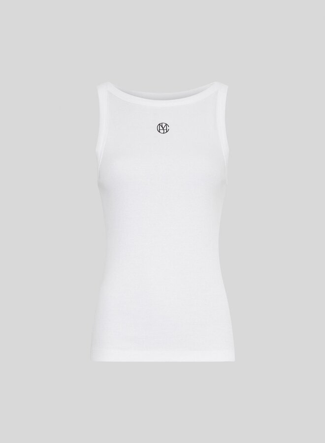 Msch Copenhagen Top Gubbe Rasmia Icon 19159 - B White Black