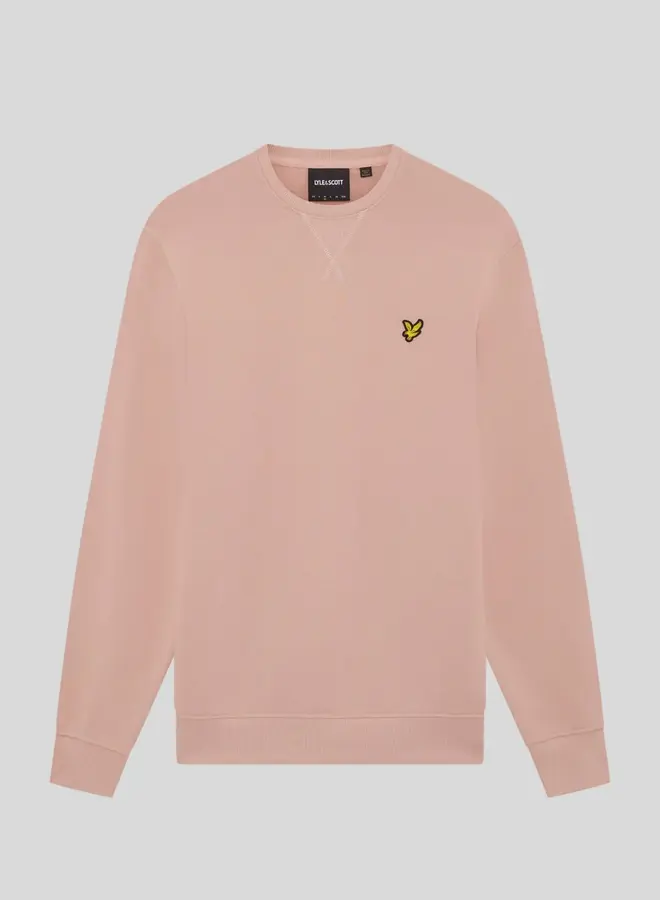 Lyle & Scott Trui CrewNeck ML424VOGT - Y120 Pink Grapefruit