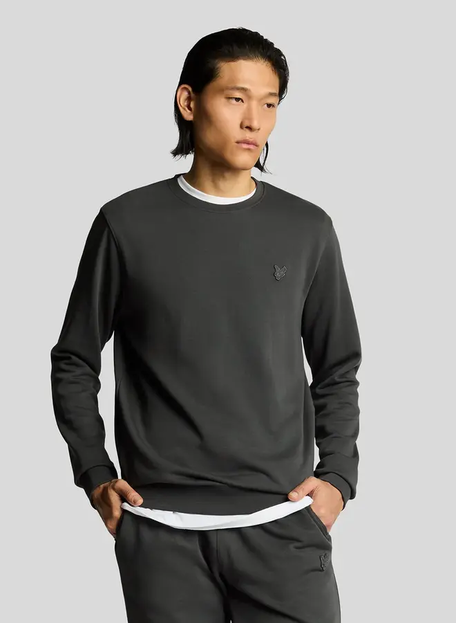 Lyle & Scott Trui CrewNeck ML2258TONT - W635 Gunmetal