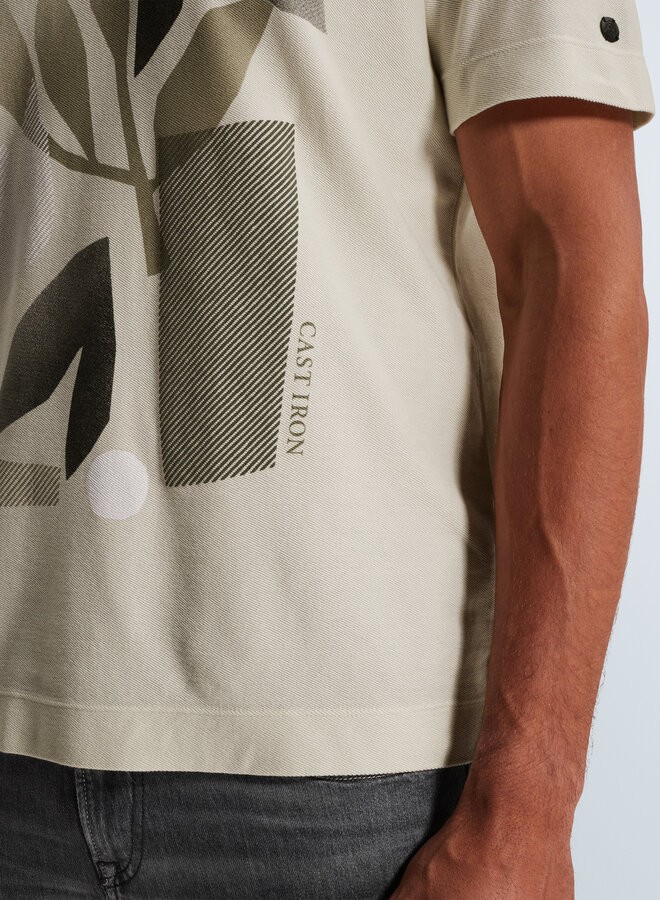 Cast Iron T-Shirt CTSS2602509 - 7178 Beige