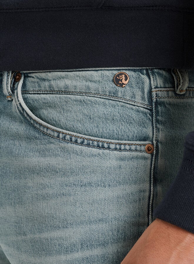 Cast Iron Regular Fit Jeans Valver CTR620-TPI - Tpi Tonal Prussi