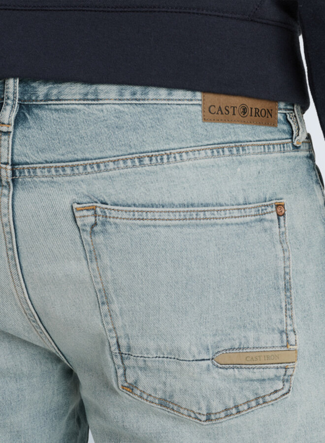 Cast Iron Jeans VALVER CTR620-TPI - Tpi Tonal Prussi