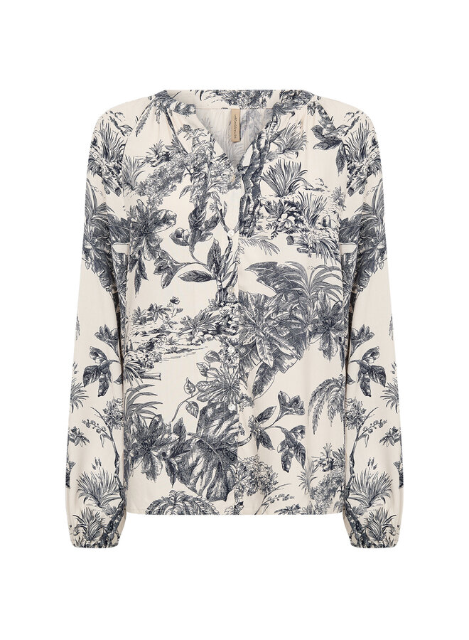 Soyaconcept Blouse SC-CARLI 41660 - 6910 Navy Combi