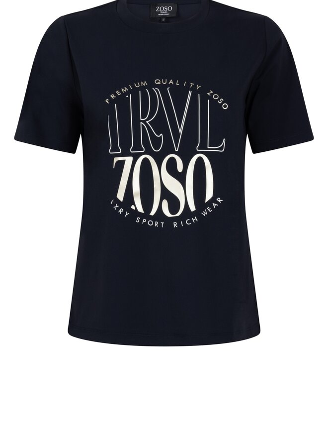 Zoso T-Shirt 261Selma - 0013 Night Blue