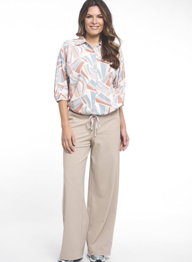 Blouse 261Glenny - 1251-0401 Seagreen/Desert Rose