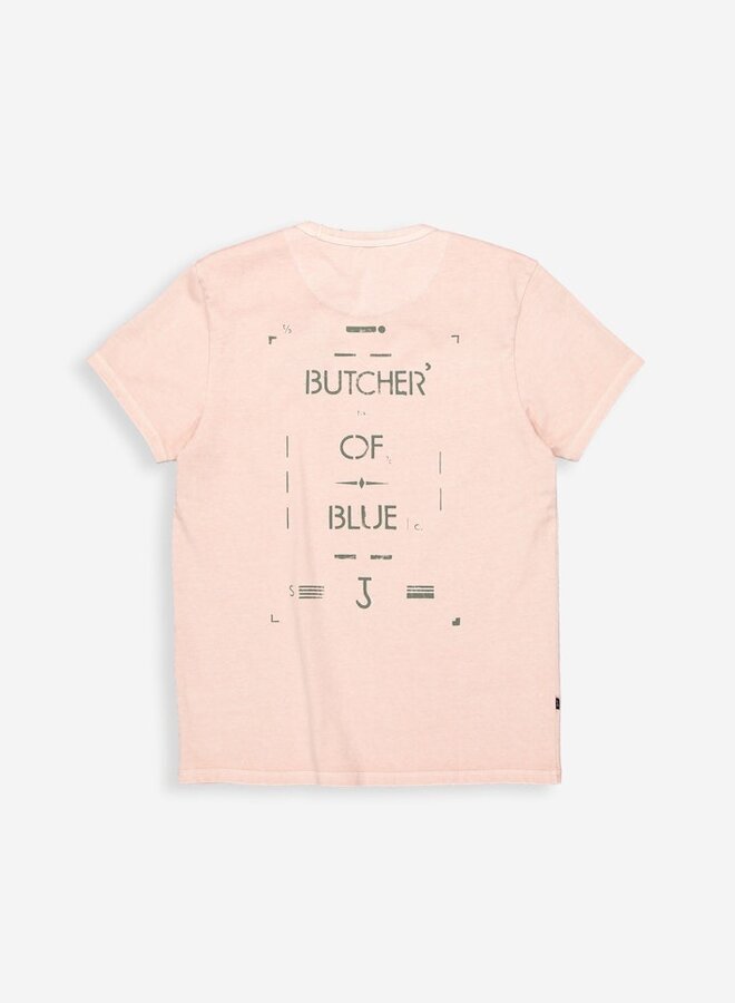 Butcher of blue T-shirt Army Stencil M2612005 - 516 frozen berry