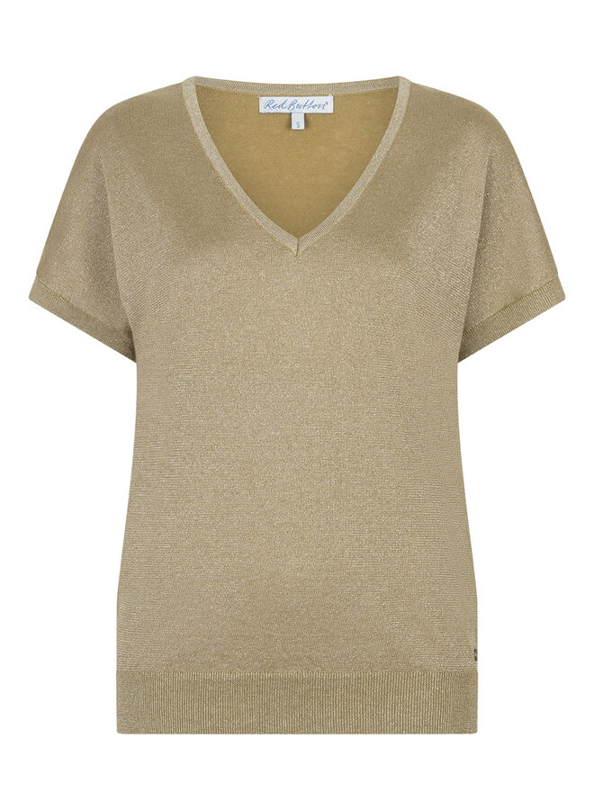 Red button T-Shirt Jerry Sparkle SRB4812 - 338 Moss