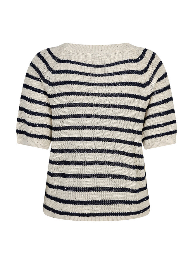 Red button Trui SRB4890A - 616 Pearl/Dark Blue