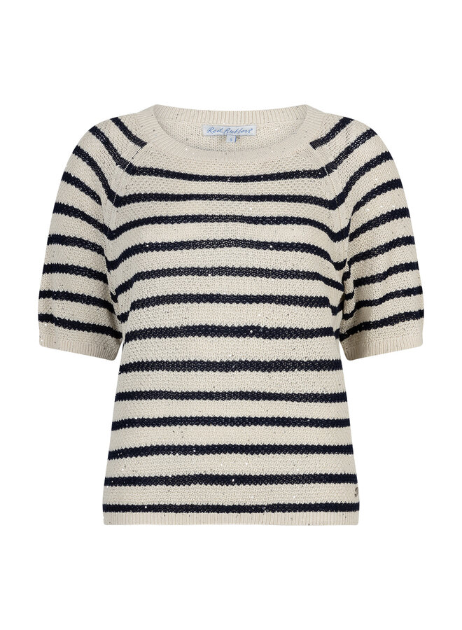 Trui SRB4890A - 616 Pearl/Dark Blue