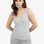 Yaya Singlet Geribd Top 01-729049-602 - 99022 Medium Grey Melange