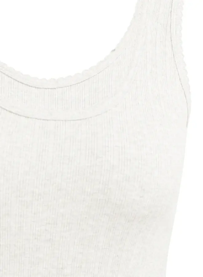 Yaya Singlet Geribd Top 01-729049-602 - 99049 Off White