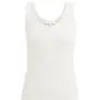 Yaya Singlet Geribd Top 01-729049-602 - 99049 Off White