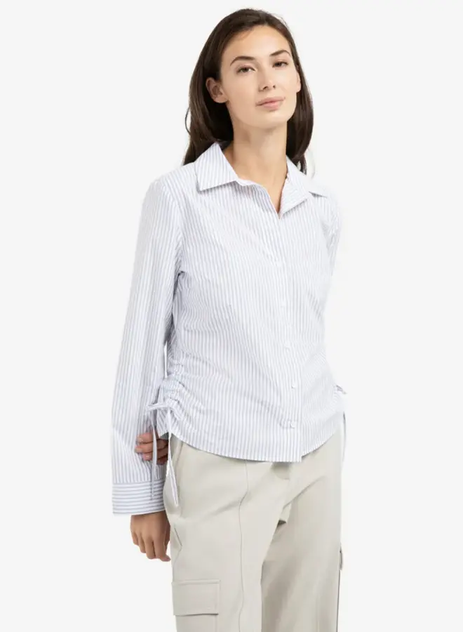 Yaya Blouse 01-201203-602 - 990471 Iron Grey dessin