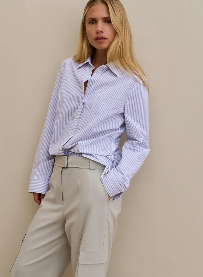 Yaya Blouse 01-201203-602 - 990471 Iron Grey dessin