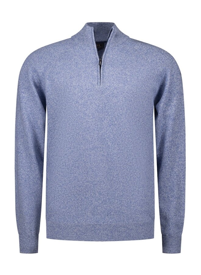New Zealand Aukland Pullover Half Zip 26AN423 - 2642 classic blue
