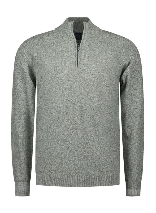 Pullover Half Zip 26AN423 - 1765 light sage
