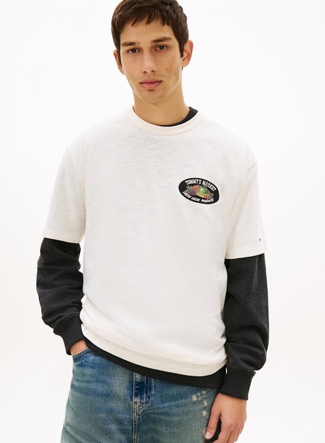 Tommy Hilfiger T-shirt DM0DM22512 - YBH Ancient White