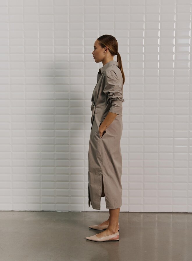 Withblack Jurk 00001622 - Grey Sand