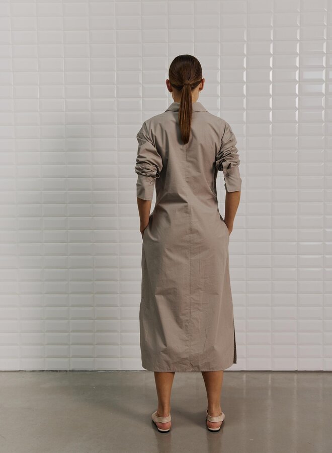 Withblack Jurk 00001622 - Grey Sand