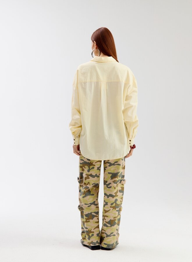 Harper and Yve Blouse Melina SS6C600 - 717 Yellow Stripe