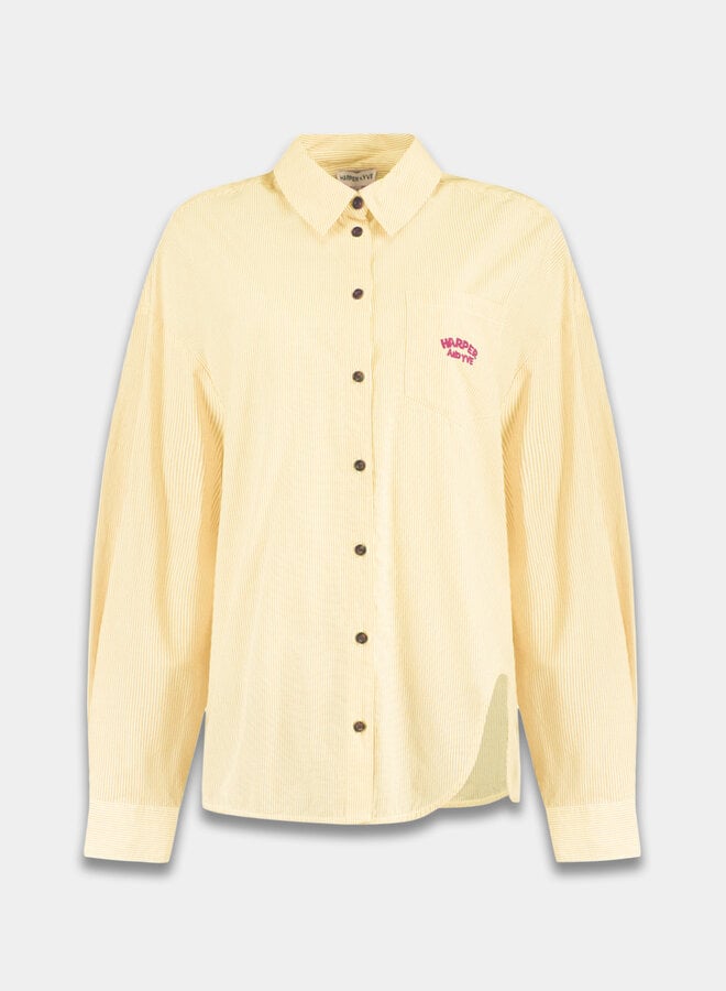 Harper and Yve Blouse Melina SS6C600 - 717 Yellow Stripe