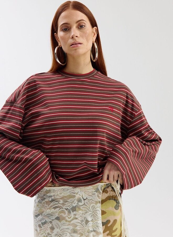 Harper and Yve Longsleeve Tommy SS6P603 - 1285 Saddle Brown