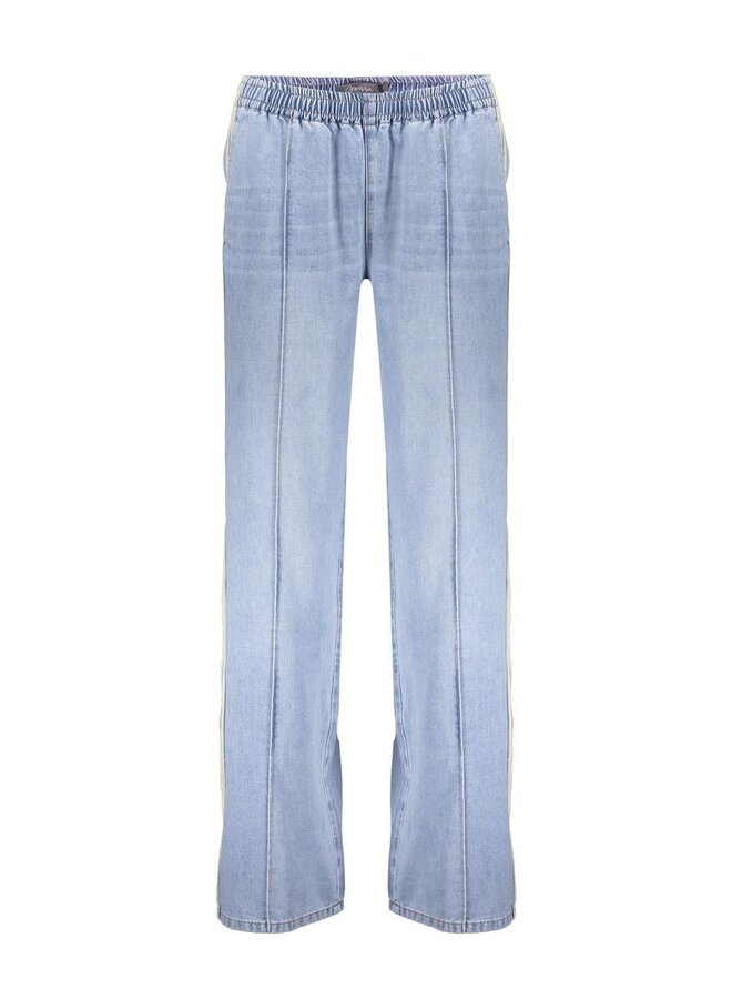 Geisha Wide Leg Jeans 61051-10 - 830 Bleached Denim