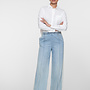 Geisha Wide Leg Jeans 61051-10 - 830 Bleached Denim
