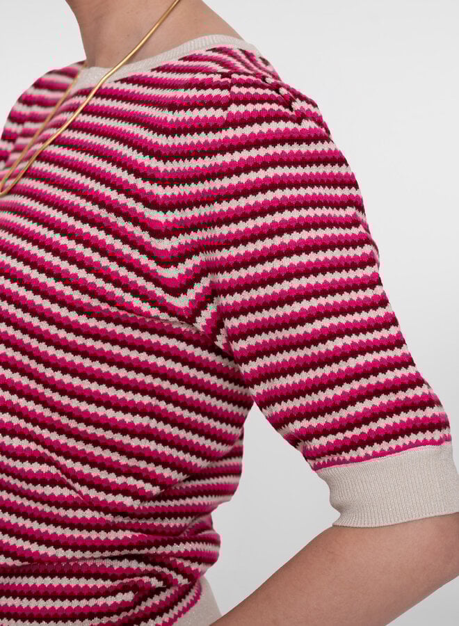 Geisha Glitter Trui 64066-14 - 710 Kit/Fuchsia