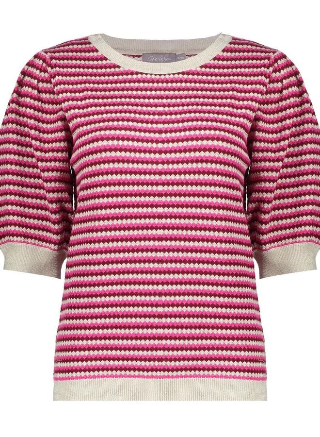 Geisha Glitter Trui 64066-14 - 710 Kit/Fuchsia